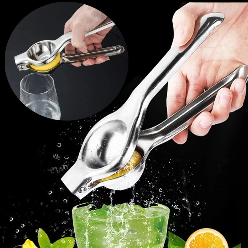 Citrus Juicer Bar - Citroenpers van roestvrij staal, handmatige sapcentrifuge,