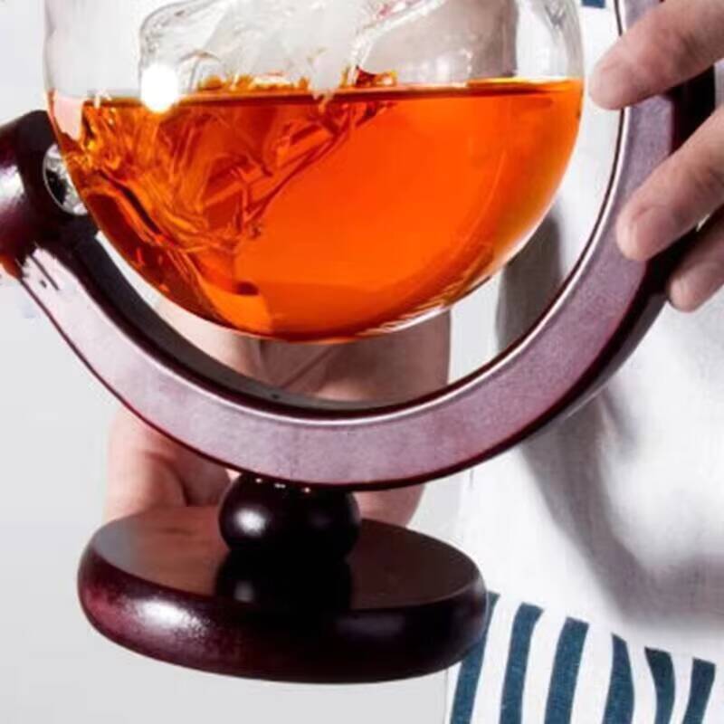 Decanter Globe Set - Hot 850ML Whisky Karaf Antieke Schip