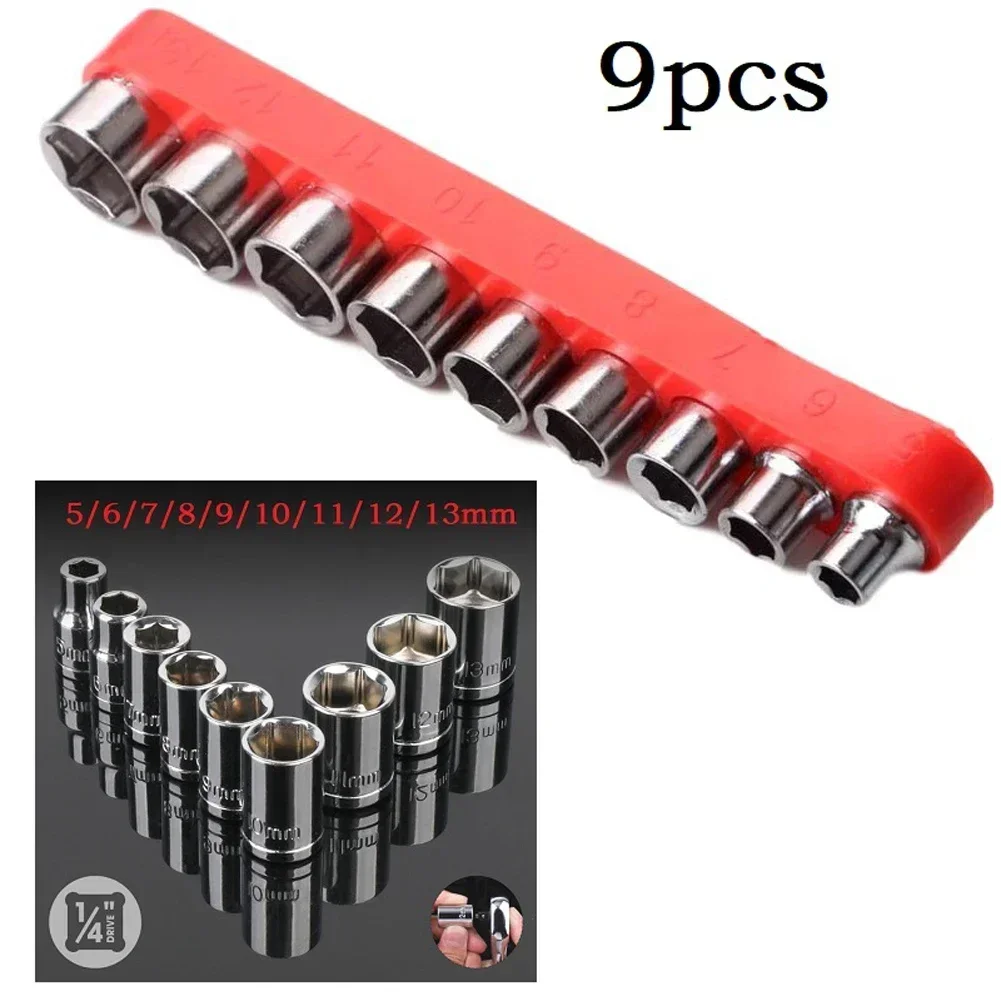 9 Stuks 1/4 Inch Drive 5-13Mm  - Home Bar Supplies recensie en prijs